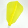 Misaladejuegos Plumas Fit Flight Air Fantail Amarilla F-Shape