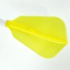 Misaladejuegos Plumas Fit Flight Air Fantail Amarilla F-Shape - Imagen 2