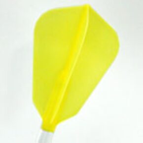 Misaladejuegos Plumas Fit Flight Air Fantail Amarilla F-Shape