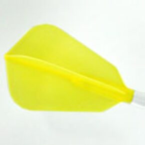 Misaladejuegos Plumas Fit Flight Air Fantail Amarilla F-Shape - Imagen 3