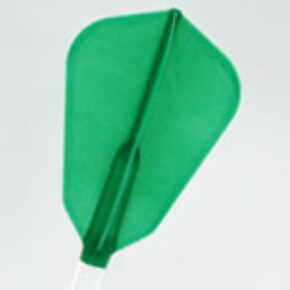 Misaladejuegos Plumas Fit Flight Air Fantail Verde Oscuro F-Shape