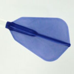 Misaladejuegos Plumas Fit Flight Air Fantail Azul Oscuro F-Shape - Imagen 2