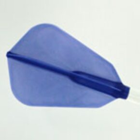 Misaladejuegos Plumas Fit Flight Air Fantail Azul Oscuro F-Shape - Imagen 3