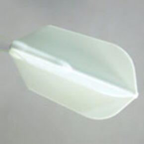 Misaladejuegos Plumas Fit Flight Air Slim Blanca - Imagen 2