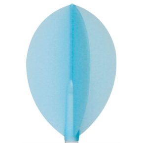 Misaladejuegos Plumas Fit Flight 6 unid. Oval Azul Claro