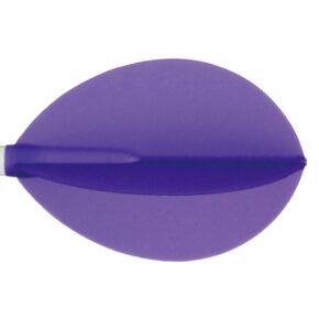 Misaladejuegos Plumas Fit Flight 6 unid. Oval Morada - Imagen 2