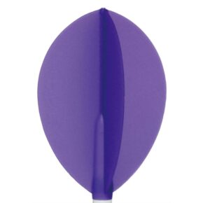 Misaladejuegos Plumas Fit Flight 6 unid. Oval Morada