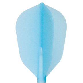 Misaladejuegos Plumas Fit Flight 6 unid. Super Shape Azul Claro