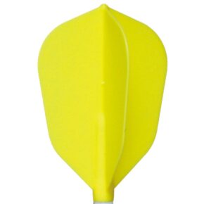 Misaladejuegos Plumas Fit Flight 6 unid. Super Shape Amarilla