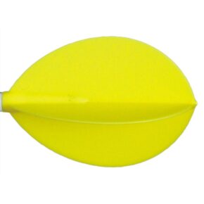 Misaladejuegos Plumas Fit Flight 6 unid. Oval Amarilla - Imagen 2