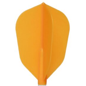 Misaladejuegos Plumas Fit Flight 6 unid. Super Shape Naranja