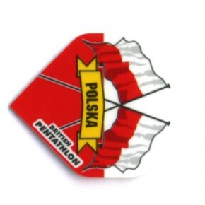 Misaladejuegos Plumas Pentathlon Standard Bandera Polonia 2424 - Imagen 2