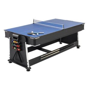 Misaladejuegos Multijuego Giratorio 4 en 1 Olimpus Billar, Air Hockey,Ping-Pong, Mesa comedor 2873 - Imagen 4