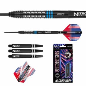 Misaladejuegos Dardos Red Dragon Vengeance Blue 90% 22g RDD2630 - Imagen 5