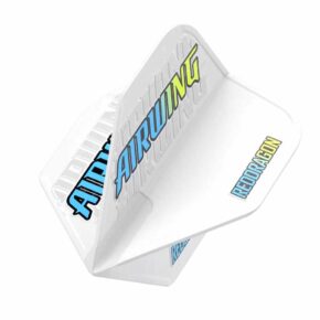 Misaladejuegos Plumas Red Dragon Airwing Blanca Logo Azul Standard F6893