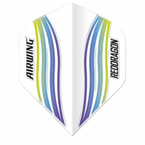 Misaladejuegos Plumas Red Dragon Airwing Blanca Onda Azul Standard F6898 - Imagen 3