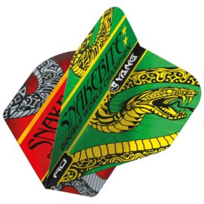 Misaladejuegos Plumas Flights Red Dragon Snakebite Yin Yang 2 sets 6 plumas  X859 - Imagen 3