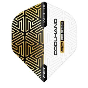 Misaladejuegos Plumas Flights Red Dragon Luke Humphries Hardcore Dorada Blanca  F6980
