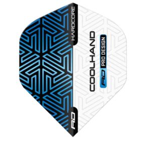 Misaladejuegos Plumas Flights Red Dragon Luke Humphries Hardcore Azul Blanca  F6981