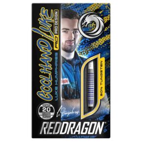 Misaladejuegos Dardos Red Dragon Luke Humphies TX3 Cool Blue 90% 18g RDD2662 - Imagen 3
