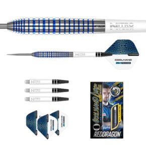 Misaladejuegos Dardos Red Dragon Luke Humphies TX3 Cool Blue 90% 24g RDD2661 - Imagen 4