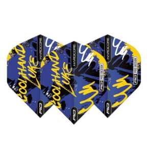 Misaladejuegos Plumas Flights Red Dragon Luke Humphries Graffiti Blue H/core  F6866 - Imagen 2