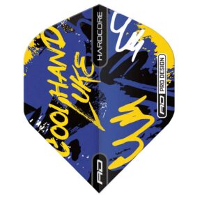 Misaladejuegos Plumas Flights Red Dragon Luke Humphries Graffiti Blue H/core  F6866