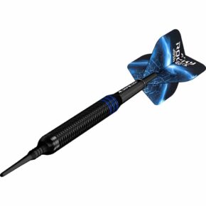 Misaladejuegos Dardos Mission Rocky Josh Rock Negro Azul Brass18g  D1684-MI001413 - Imagen 2
