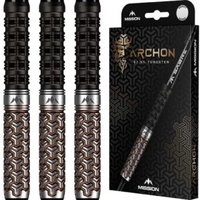 Misaladejuegos Dardos Mission Archon Steel PVD Negro Bronce 97.5% 24gr D1642-MI001314 - Imagen 3