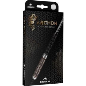 Misaladejuegos Dardos Mission Archon Steel PVD Negro Bronce 97.5% 24gr D1642-MI001314 - Imagen 4