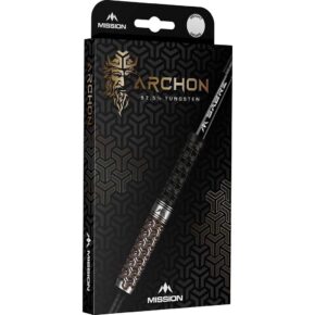 Misaladejuegos Dardos Mission Archon Steel PVD Negro Bronce 97.5% 18gr D1644 - Imagen 4
