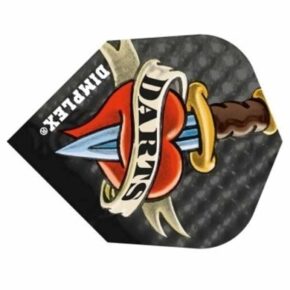 Misaladejuegos Plumas Harrows Darts Dimplex Dagger And Heart 4027 - Imagen 2