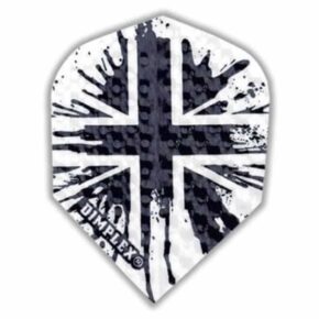 Misaladejuegos Plumas Harrows Darts Dimplex Union Jack Paint Splat 4005..