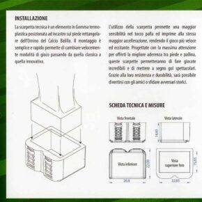 Misaladejuegos Set de 22 Zapatos Tecnicos + 2 Bolas Futbolin 3534 - Imagen 4