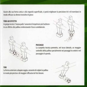 Misaladejuegos Set de 22 Zapatos Tecnicos + 2 Bolas Futbolin 3534 - Imagen 5