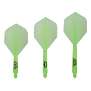 Misaladejuegos Plumas Bulls Darts Union Flights System Verde No2 Corta 59mm 50303