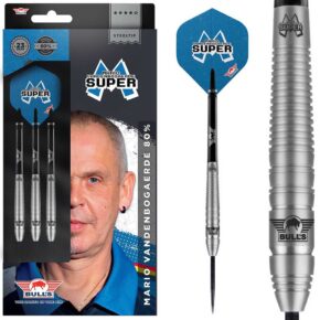 Misaladejuegos Dardos Bulls Darts Mario Vanderbogaerde SUPER 80% 23gr  27823 - Imagen 4