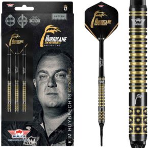 Misaladejuegos Dardos Bulls Darts Kim Huybrechts The Hurricane 90% 19gr  29419 - Imagen 3