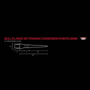 Misaladejuegos Punta Bulls Lance ST Titanium Conversion Points 30mm 57619 - Imagen 5