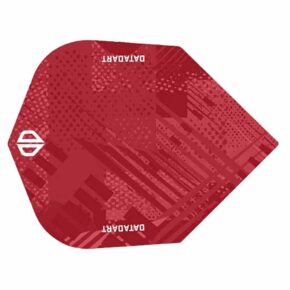 Misaladejuegos Pluma Dardos Datadart Grunge Rojo Shape N6 - Imagen 3