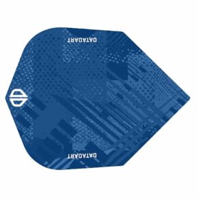 Misaladejuegos Pluma Dardos Datadart Grunge Azul Shape N6 - Imagen 3
