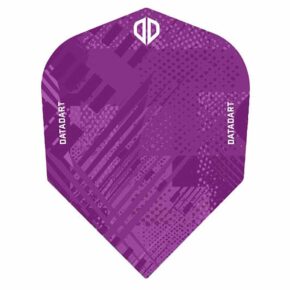Misaladejuegos Pluma Dardos Datadart Grunge Morado Shape N6