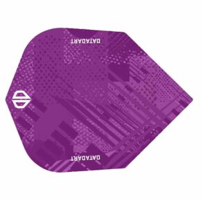 Misaladejuegos Pluma Dardos Datadart Grunge Morado Shape N6 - Imagen 3