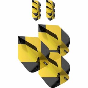 Misaladejuegos Plumas Target Tag Black Yellow (3 Sets) No6 337780 - Imagen 2