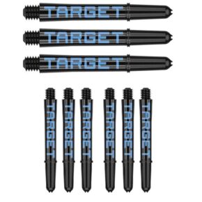 Misaladejuegos Cañas Target Pro Grip Shaft Short 3 sets Black Blue(48mm) 380324 - Imagen 3