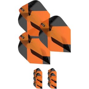 Misaladejuegos Plumas Target Tag Black Orange (3 Sets) No6 337810 - Imagen 3