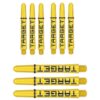 Misaladejuegos Cañas Target Pro Grip Tag Shaft Intb 3 sets Black Yellow (41mm) 380314 - Imagen 2