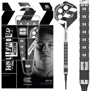 Misaladejuegos Dardos Target Darts Chris Dobey Hollywood Action 90% 20gr  210374 - Imagen 4