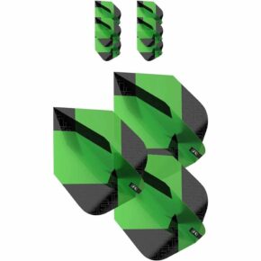 Misaladejuegos Plumas Target Tag Black Green (3 Sets) No6 337750 - Imagen 2