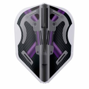 Misaladejuegos Plumas Champagne Flights L-Style L3EZ Standard Mike Valentin V3 Blanco Transparente